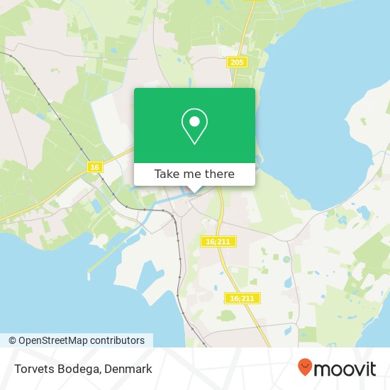 Torvets Bodega map