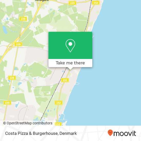 Costa Pizza & Burgerhouse, Torpenvej 15 3050 Fredensborg map