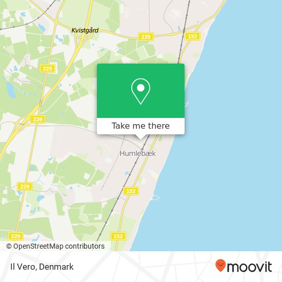 Il Vero, Humlebæk Center 28 3050 Humlebæk map
