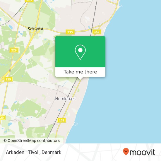 Arkaden i Tivoli, Humlebæk Strandvej 25 3050 Fredensborg map