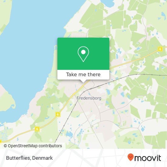 Butterflies, Wendorfsvej 8 3480 Fredensborg map