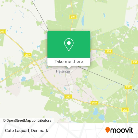 Cafe Laquart map