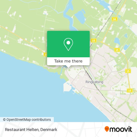 Restaurant Helten map