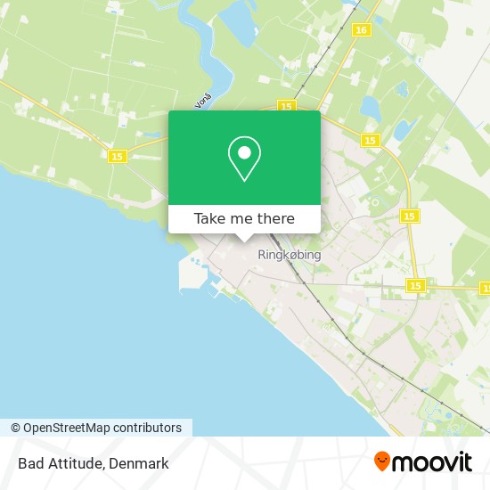 Bad Attitude map