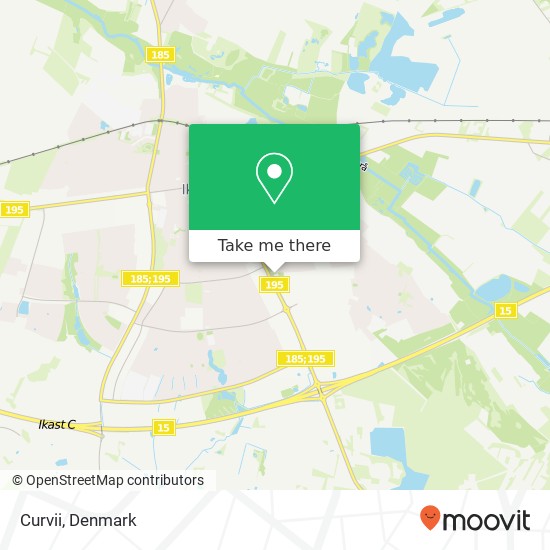 Curvii, Lysholt Alle 2 7430 Ikast map