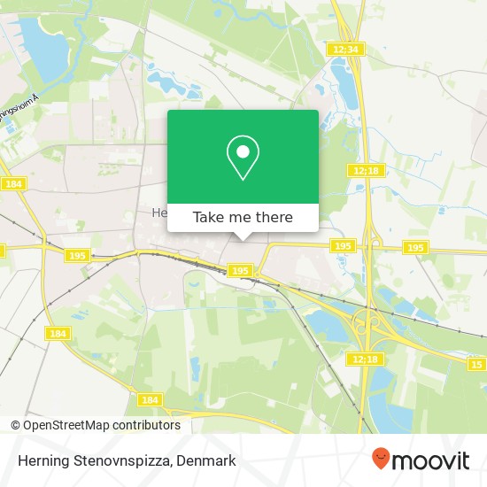 Herning Stenovnspizza, Silkeborgvej 34 7400 Herning map