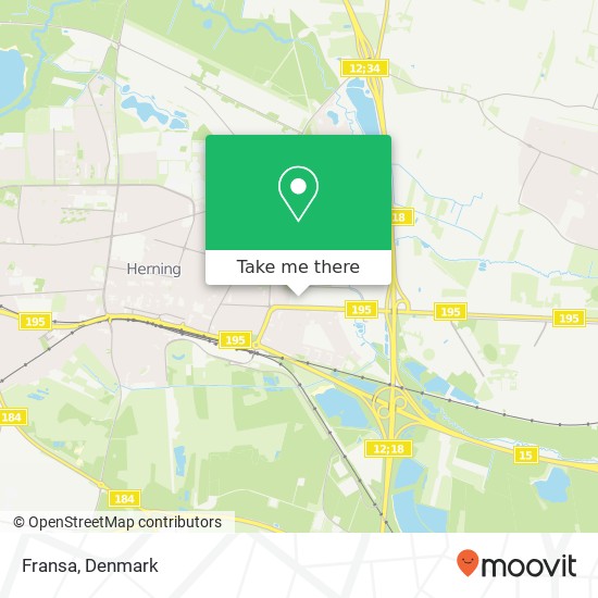 Fransa, Merkurvej 7400 Herning map