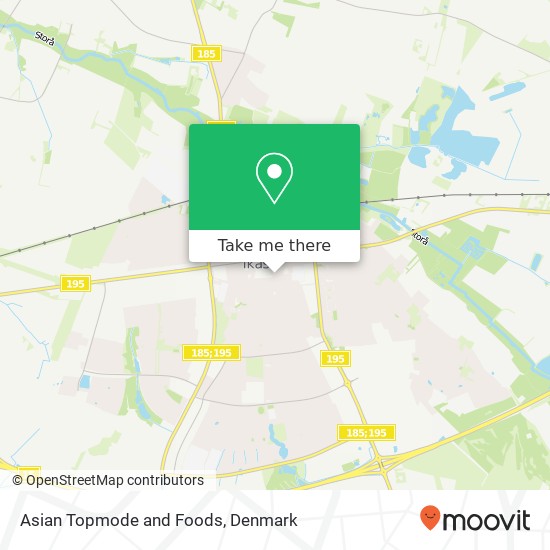 Asian Topmode and Foods, Møllegade 20 7430 Ikast-Brande map