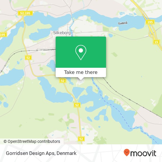 Gorridsen Design Aps, Vejlsøvej 51A 8600 Silkeborg map