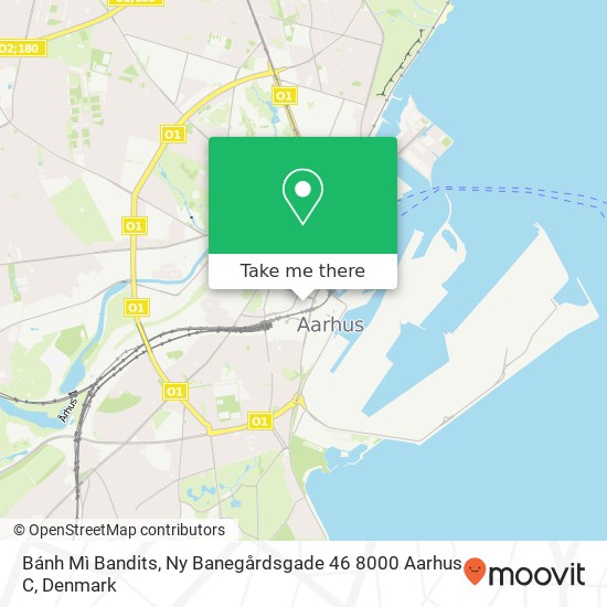 Bánh Mì Bandits, Ny Banegårdsgade 46 8000 Aarhus C map