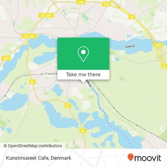 Kunstmuseet Cafe, Gudenåvej 7 8600 Silkeborg map