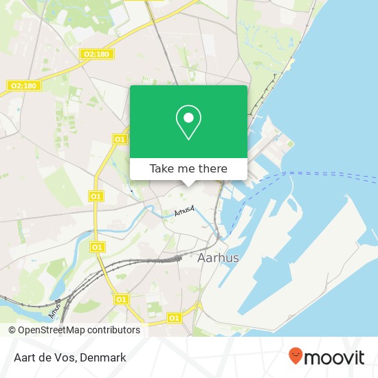 Aart de Vos map