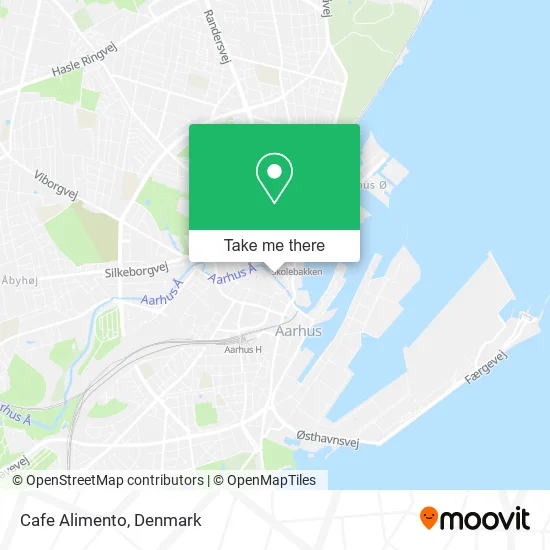 Cafe Alimento map