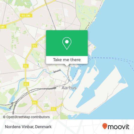 Nordens Vinbar map