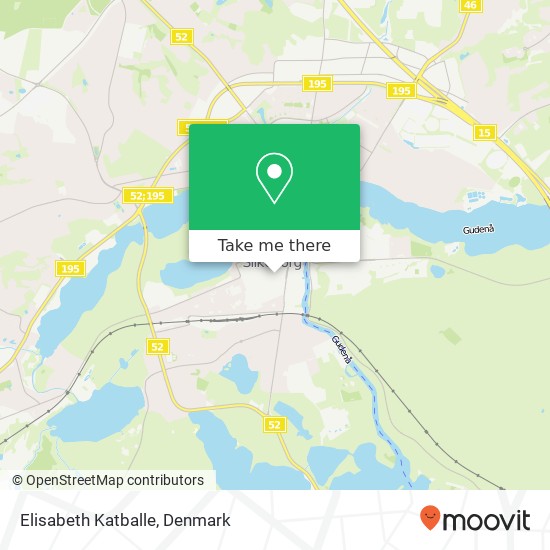 Elisabeth Katballe, Søndergade 9 8600 Silkeborg map