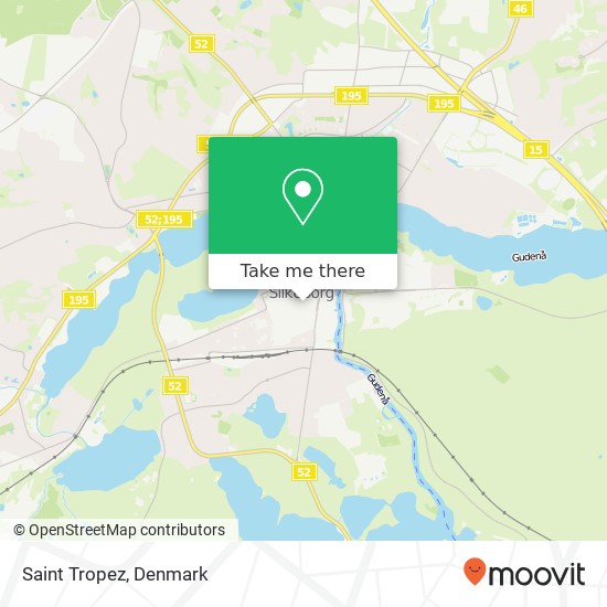 Saint Tropez, Søndergade 7 8600 Silkeborg map