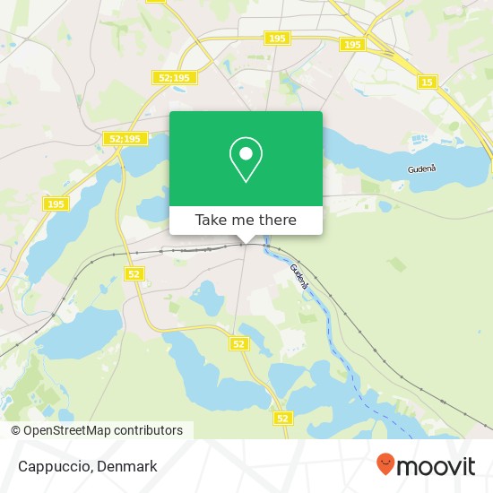 Cappuccio, Frederiksberggade 1 8600 Silkeborg map