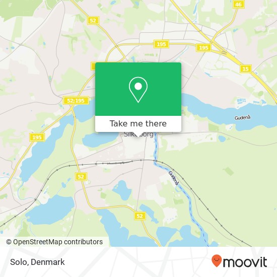 Solo, Søndergade 6 8600 Silkeborg map