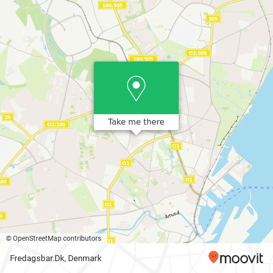 Fredagsbar.Dk map