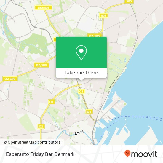 Esperanto Friday Bar map