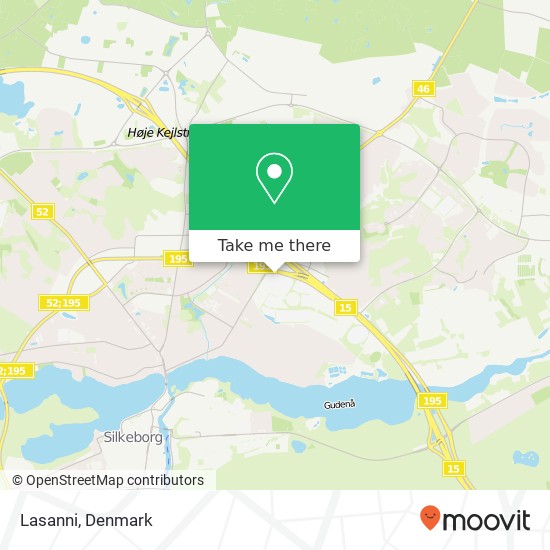 Lasanni, Ansvej 110 8600 Silkeborg map