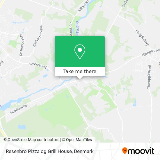 Resenbro Pizza og Grill House map