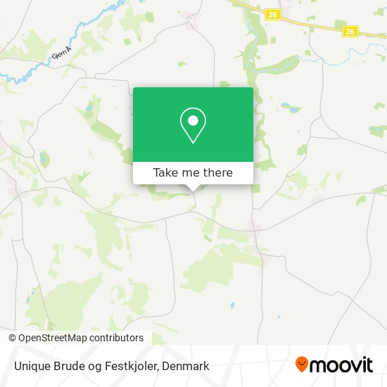 Unique Brude og Festkjoler map