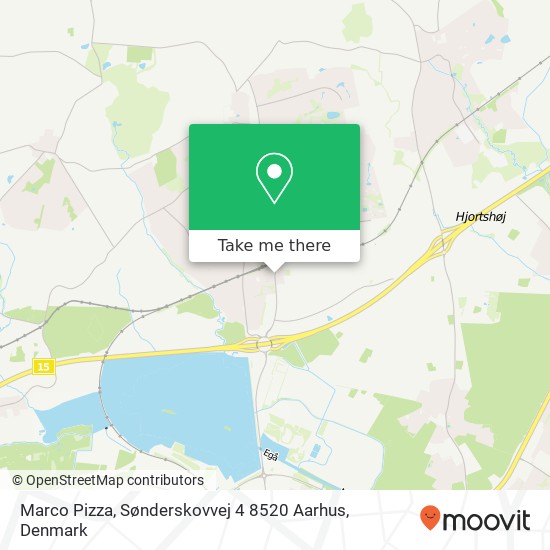 Marco Pizza, Sønderskovvej 4 8520 Aarhus map