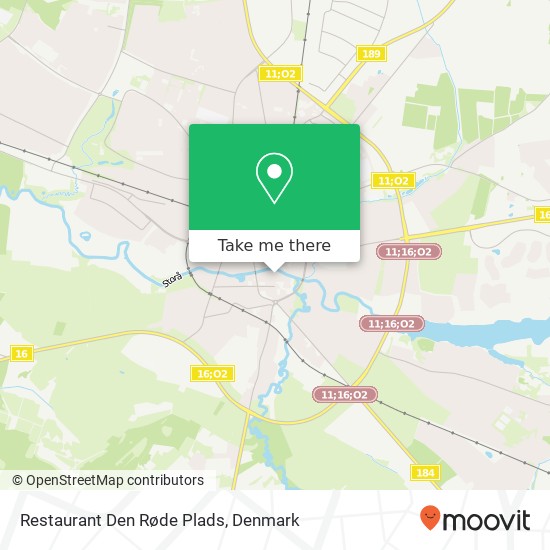 Restaurant Den Røde Plads, Den Røde Plads 9 7500 Holstebro map