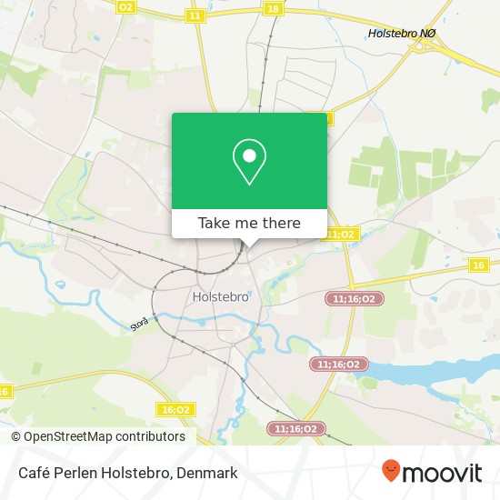 Café Perlen Holstebro, Skivevej 2 7500 Holstebro map