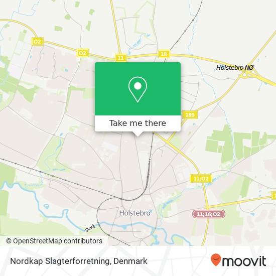 Nordkap Slagterforretning, Nordkap 10 7500 Holstebro map