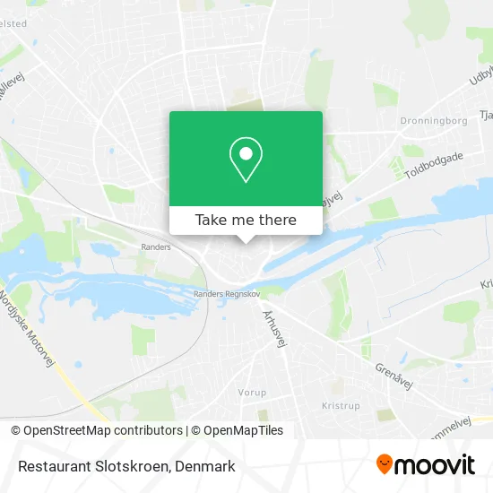 Restaurant Slotskroen map