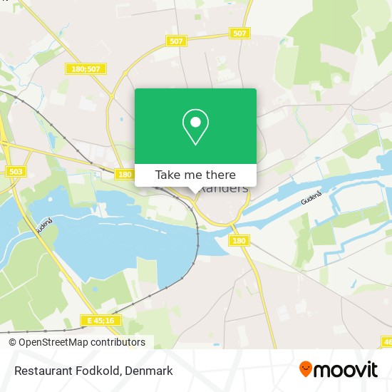 Restaurant Fodkold map