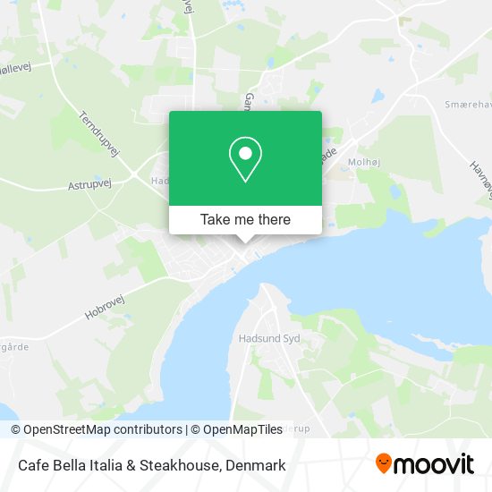 Cafe Bella Italia & Steakhouse map