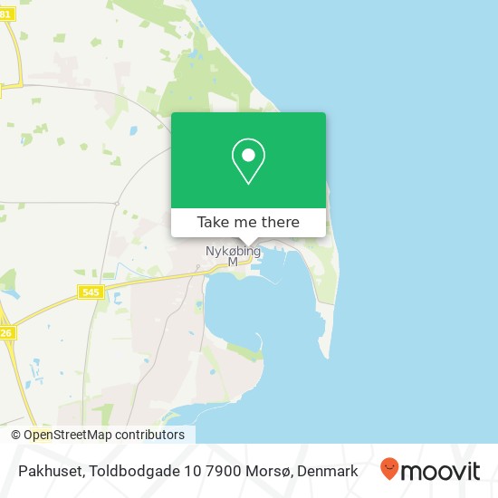 Pakhuset, Toldbodgade 10 7900 Morsø map