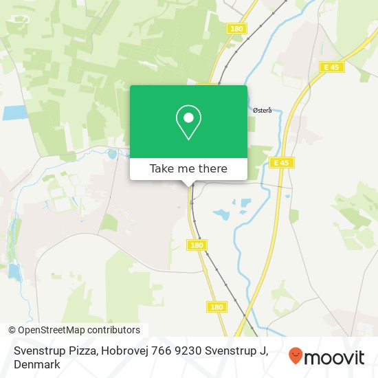 Svenstrup Pizza, Hobrovej 766 9230 Svenstrup J map