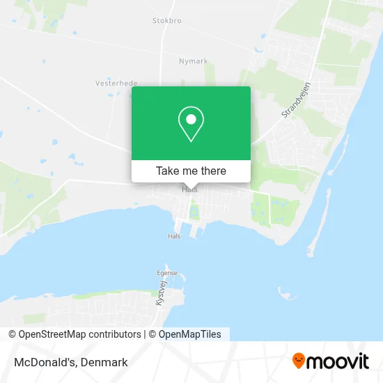 McDonald's map