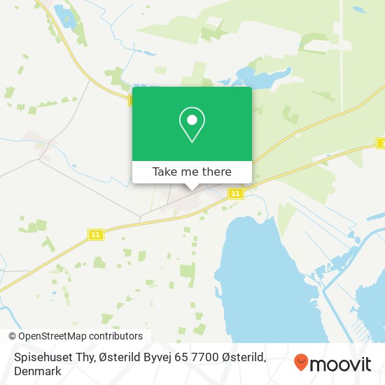 Spisehuset Thy, Østerild Byvej 65 7700 Østerild map