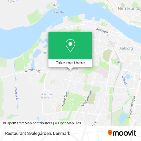 Restaurant Svalegården map
