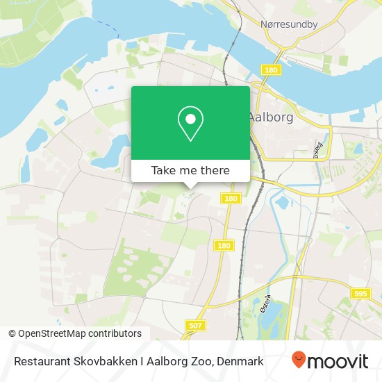 Restaurant Skovbakken I Aalborg Zoo, Mølleparkvej 63 9000 Aalborg map