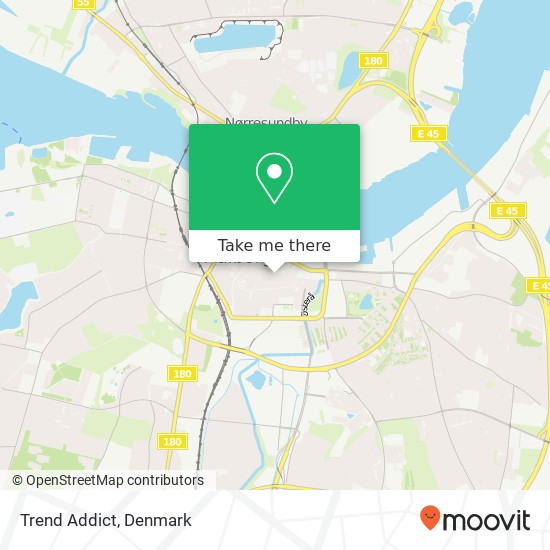 Trend Addict, Nørregade 4 9000 Aalborg map