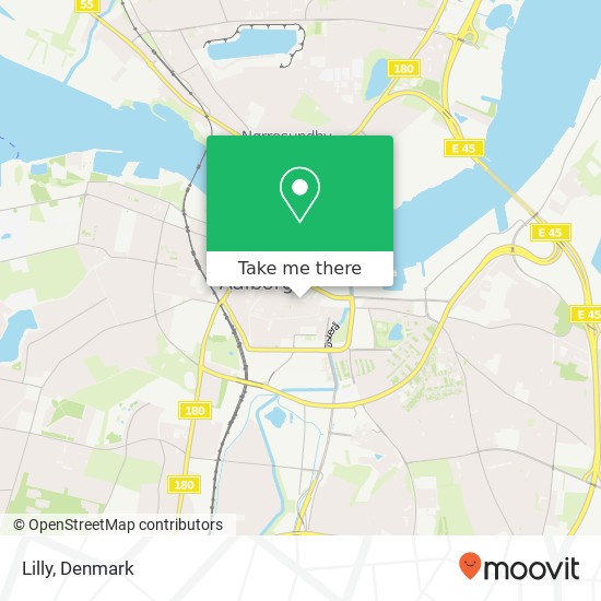 Lilly, Nørregade 9 9000 Aalborg map