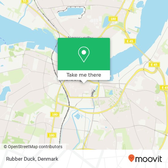 Rubber Duck, Nørregade 10 9000 Aalborg map