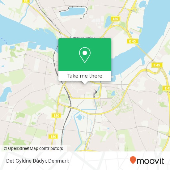 Det Gyldne Dådyr, Nørregade 4 9000 Aalborg map