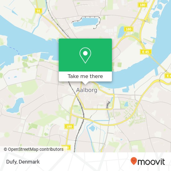 Dufy, Jomfru Ane Gade 6 9000 Aalborg map