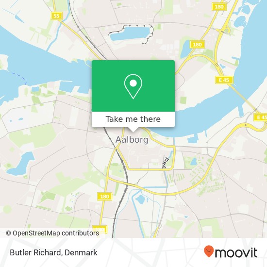 Butler Richard, Bispensgade 9 9000 Aalborg map