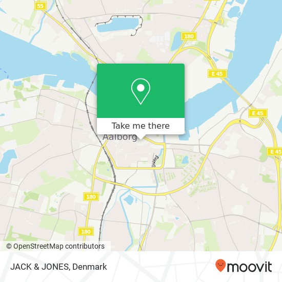 JACK & JONES, Nytorv 27 9000 Aalborg map