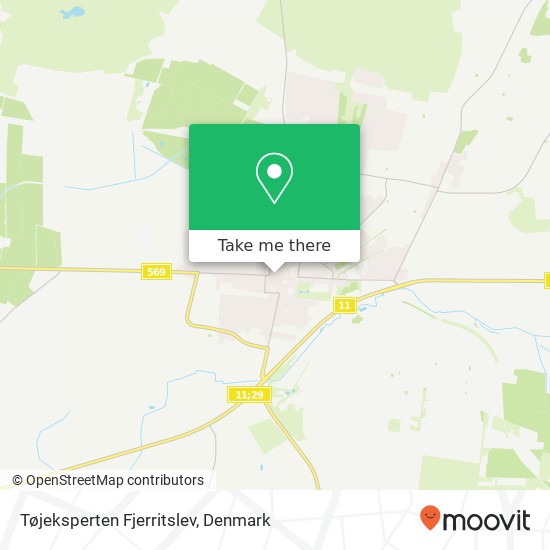 Tøjeksperten Fjerritslev, Vestergade 6 9690 Jammerbugt map