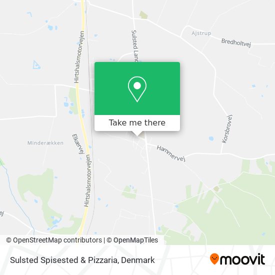 Sulsted Spisested & Pizzaria map