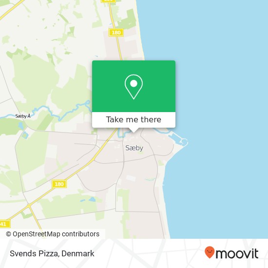 Svends Pizza, Grønnegade 19 9300 Frederikshavn map